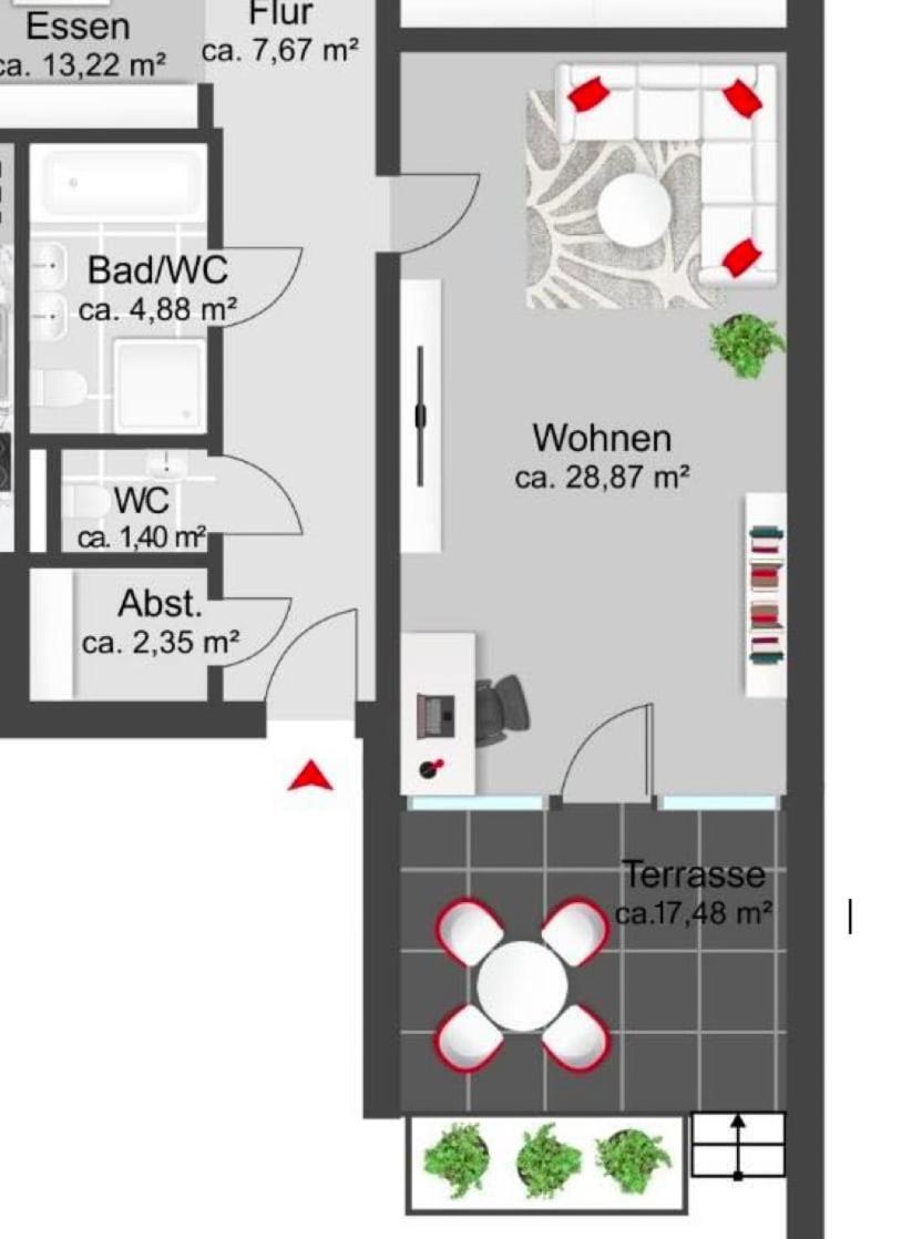 M Zone, Quiet Large Living Room, Terrace *